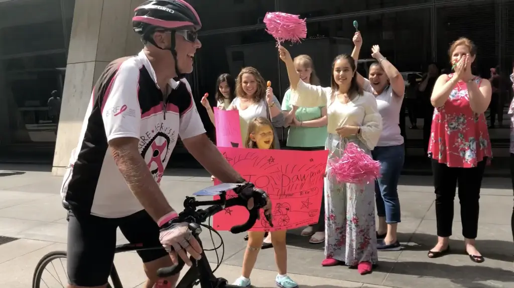 Al Reszel Cycles 3,500 Miles for Breast Cancer Research