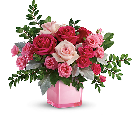 Teleflora x BCRF Pink Power Bouquet
