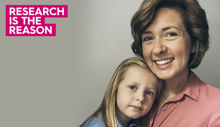 Portrait of Sarah and her daughter