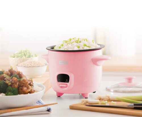 Dash 2-Cup Mini Rice Cooker, Pink