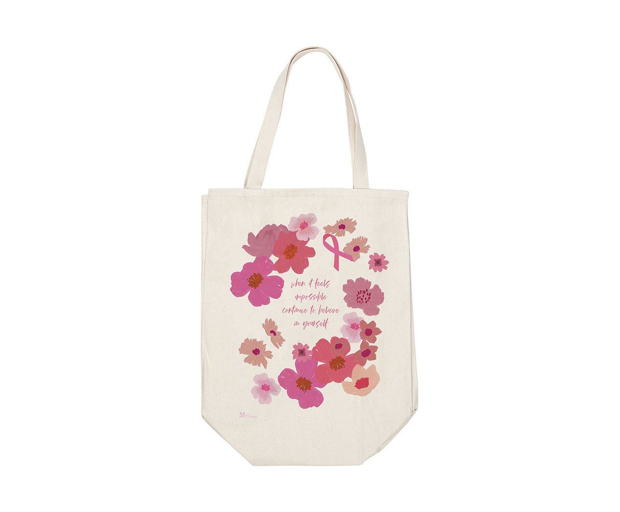 LRB Pink Canvas Eco Tote Bag