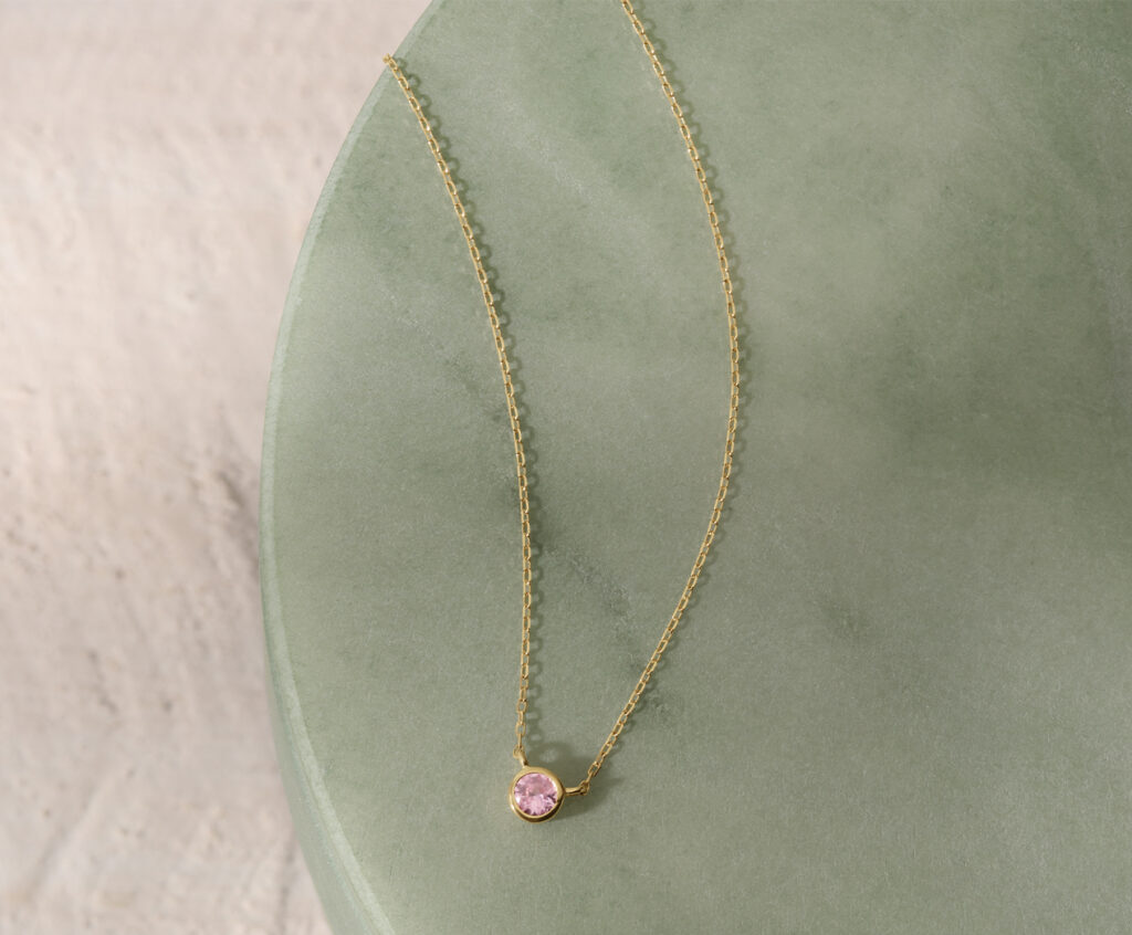 High end on sale breast cancer jewelry