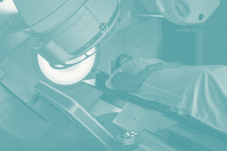 a woman gets radiation for breast cancer; she lies down with the machine overhead