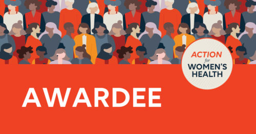 Action for Women’s Health award logo