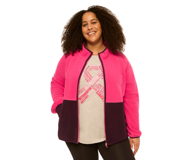 LIVI Polar Fleece Full-Zip Jacket | Breast Cancer Research Foundation