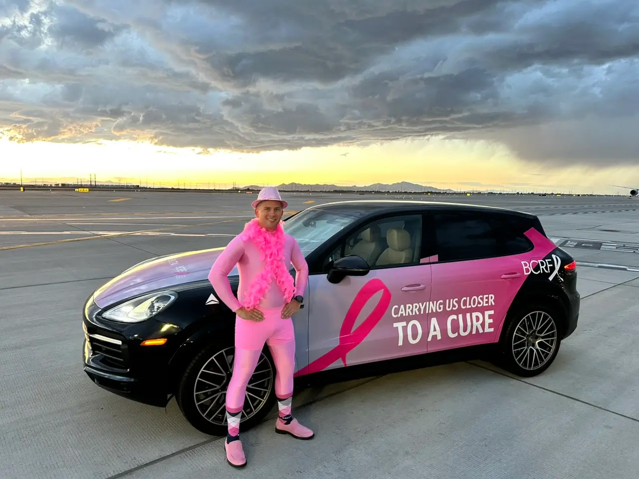 After His Mom Was Diagnosed With Breast Cancer, He Flew His Way to Raising Over $120,000 for Research